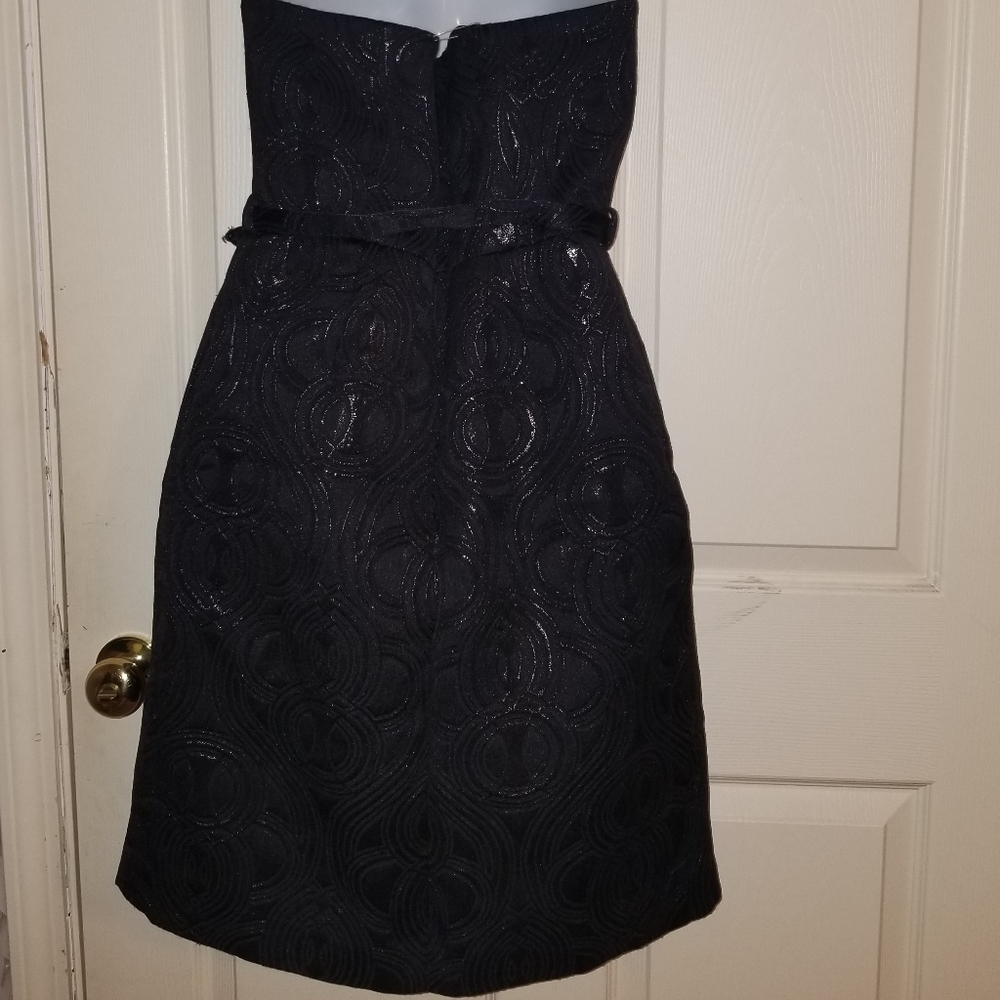 Strapless Black Dress - Picture 2 of 5